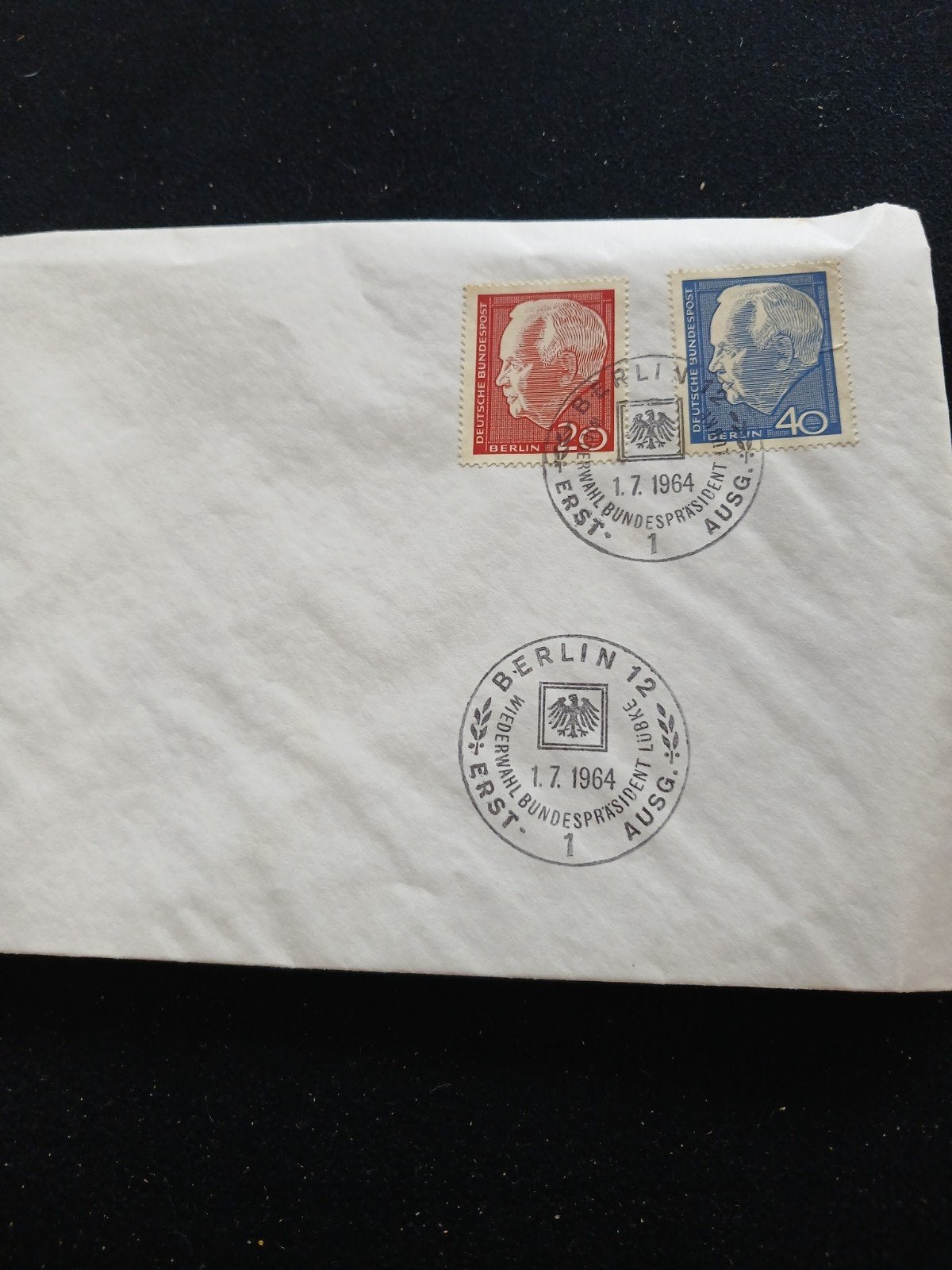 eerstedag envelop  Berlijn 1964., Ophalen of Verzenden