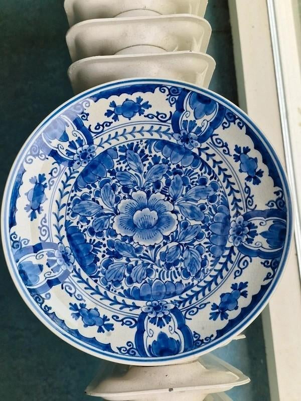 Royal Delft Jubileumbord 1953 – 300 Jaar Porceleyne Fles, Ophalen of Verzenden