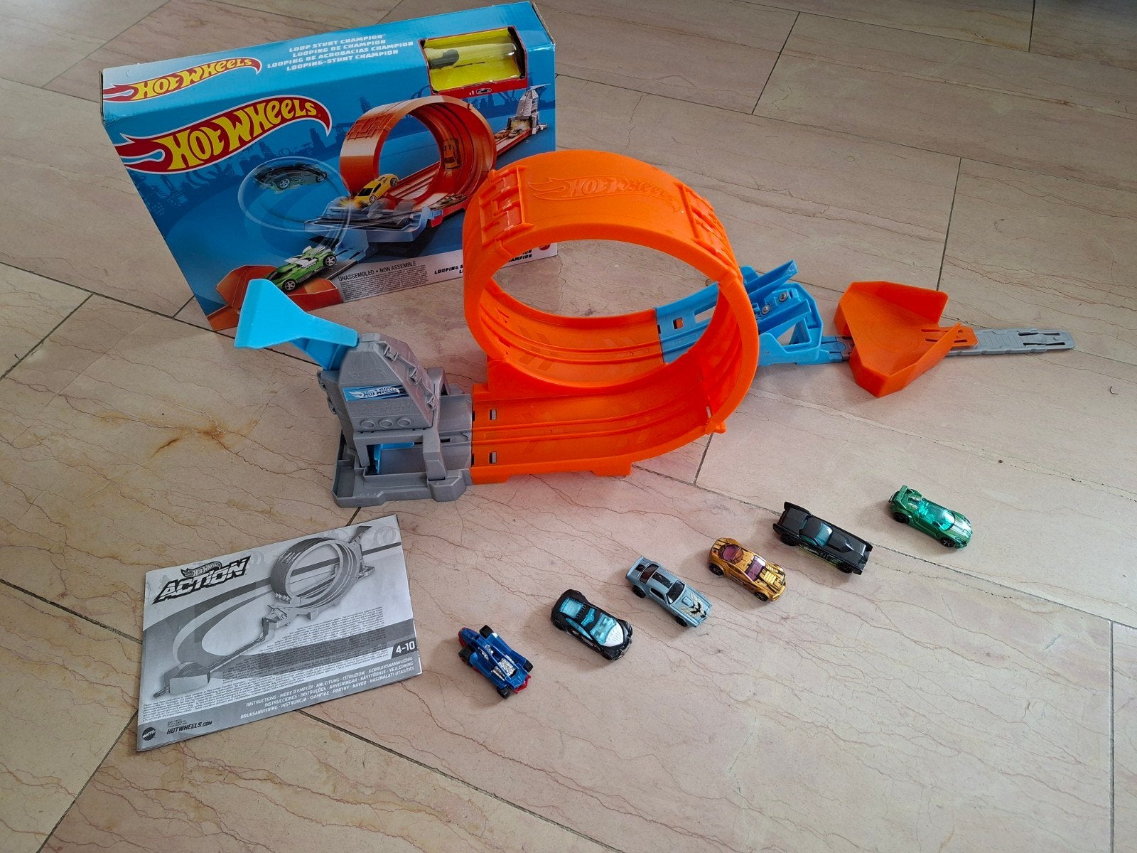 HotWheels loop stunt champion, Ophalen of Verzenden, Gebruikt, Handmatig, Hot Wheels