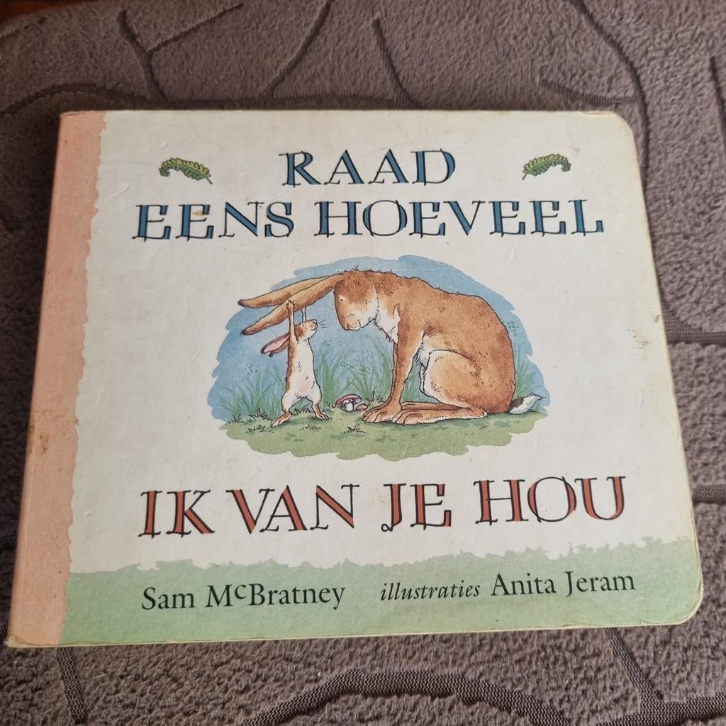 Raad eens hoeveel ik van je hou - Sam McBratney, Ophalen of Verzenden, Gelezen, Sam McBratney