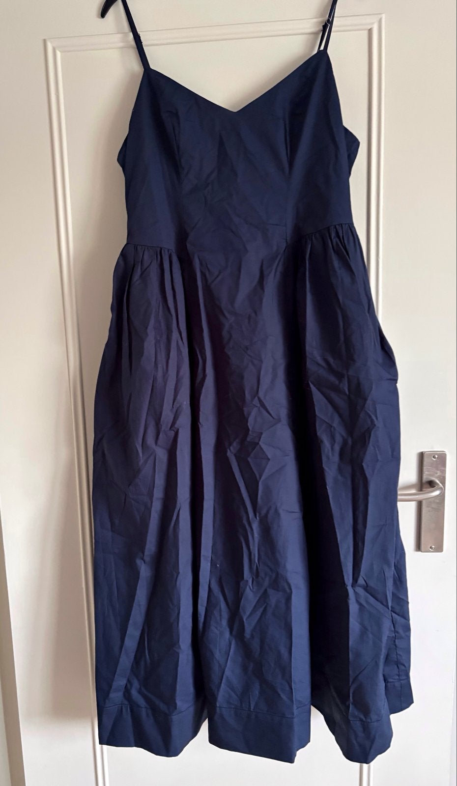 Nieuwe donkerblauwe Cider jurk met spaghettibandjes XL, Verzenden, Nieuw, Maat 46/48 (XL) of groter, Blauw