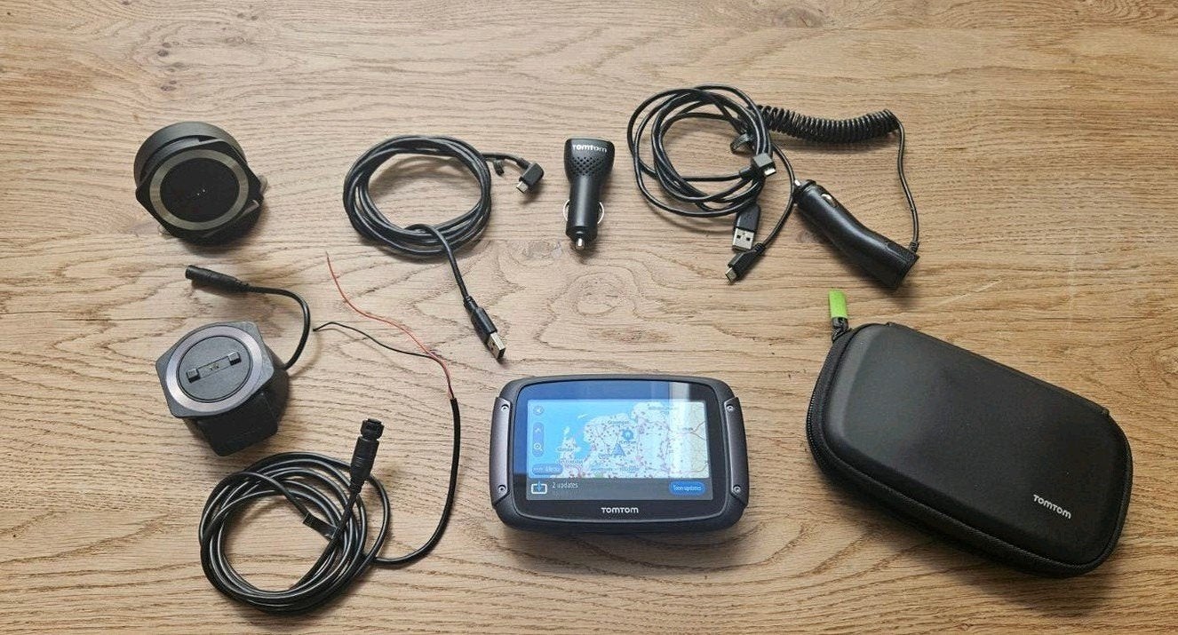 TomTom Rider 550 - Uitstekende Staat, Compleet, Motoren, Accessoires | Navigatiesystemen, Zo goed als nieuw, Ophalen of Verzenden