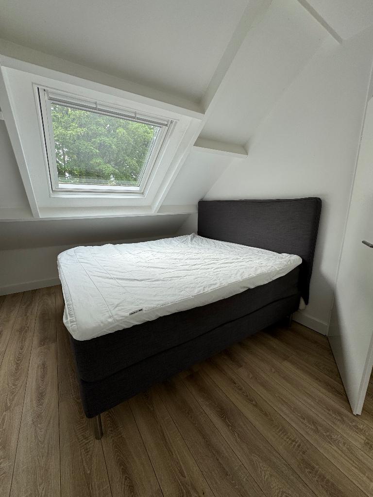 IKEA boxspring 180cm breed, Ophalen, Gebruikt, Tweepersoons, 180 cm