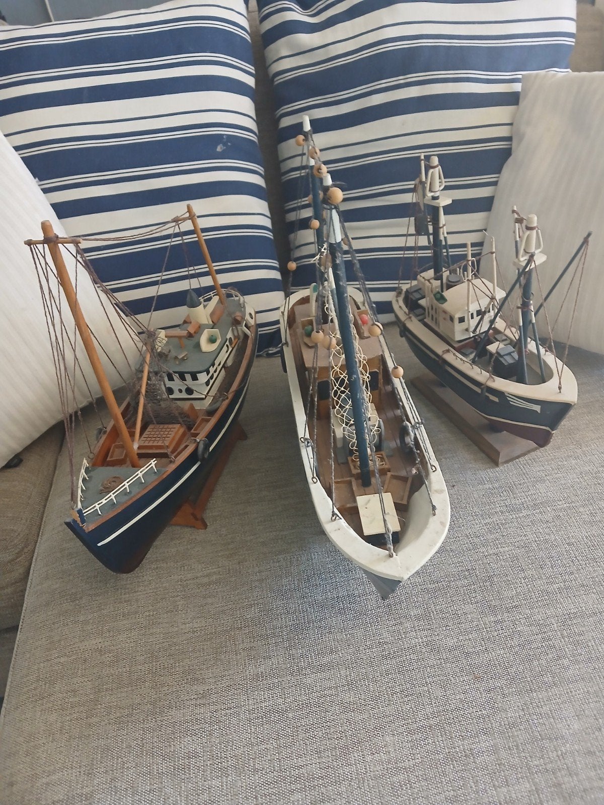 3 houten vissers boten te koop, Ophalen, Gebruikt