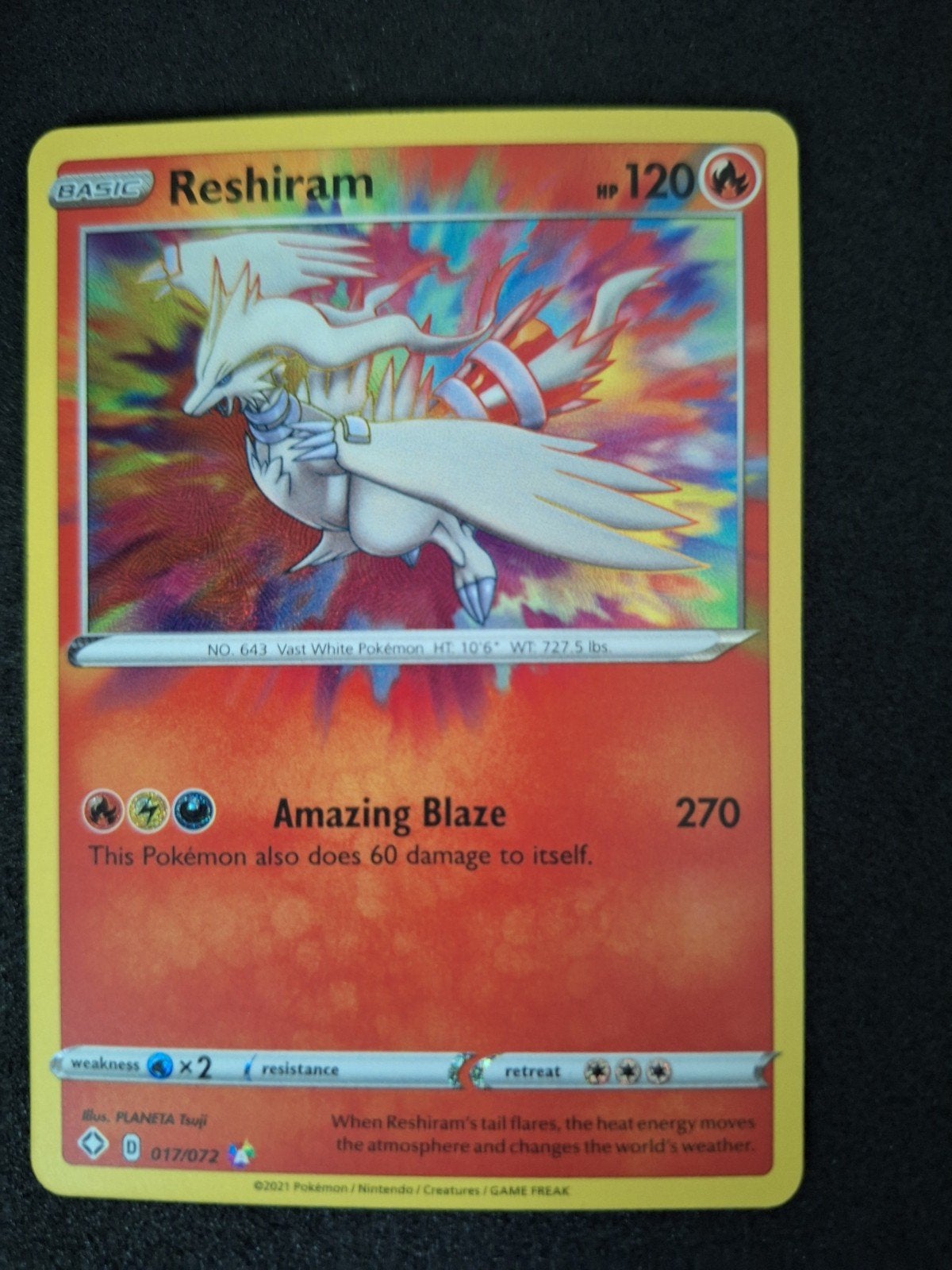 Reshiram, Ophalen of Verzenden