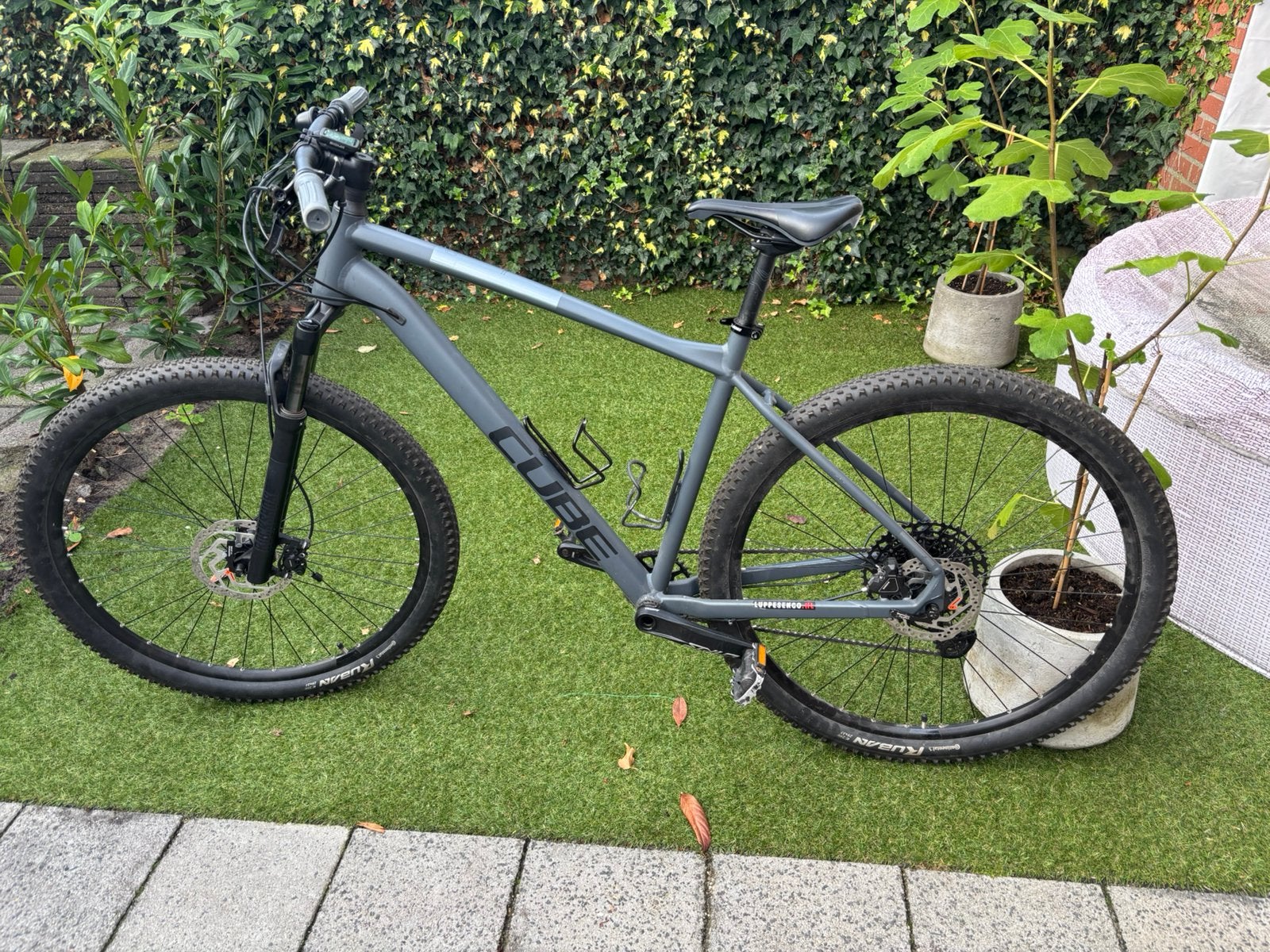 Cube acid grey/pearlgrey 2023 xl, Hardtail, Heren, 45 tot 49 cm, Zo goed als nieuw