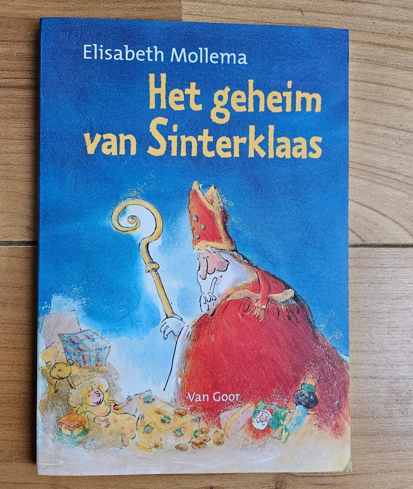 Boek - Het geheim van Sinterklaas - Elisabeth Mollema, Ophalen of Verzenden, Gelezen, Elisabeth Mollema, Sprookjes
