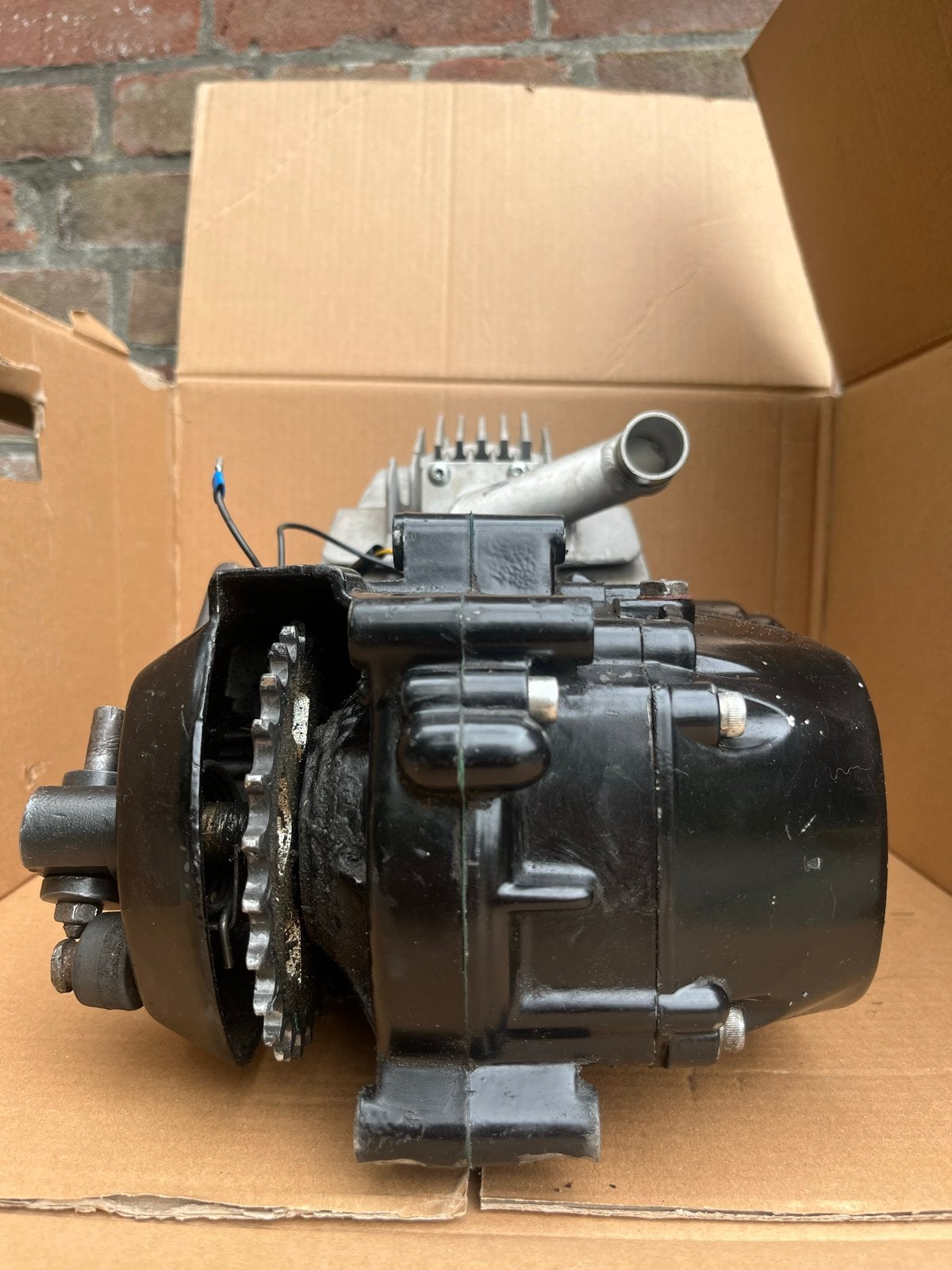 Tomos blok met Airsal 65cc cilinder en 17.5mm spruitstuk, Ophalen, Gebruikt