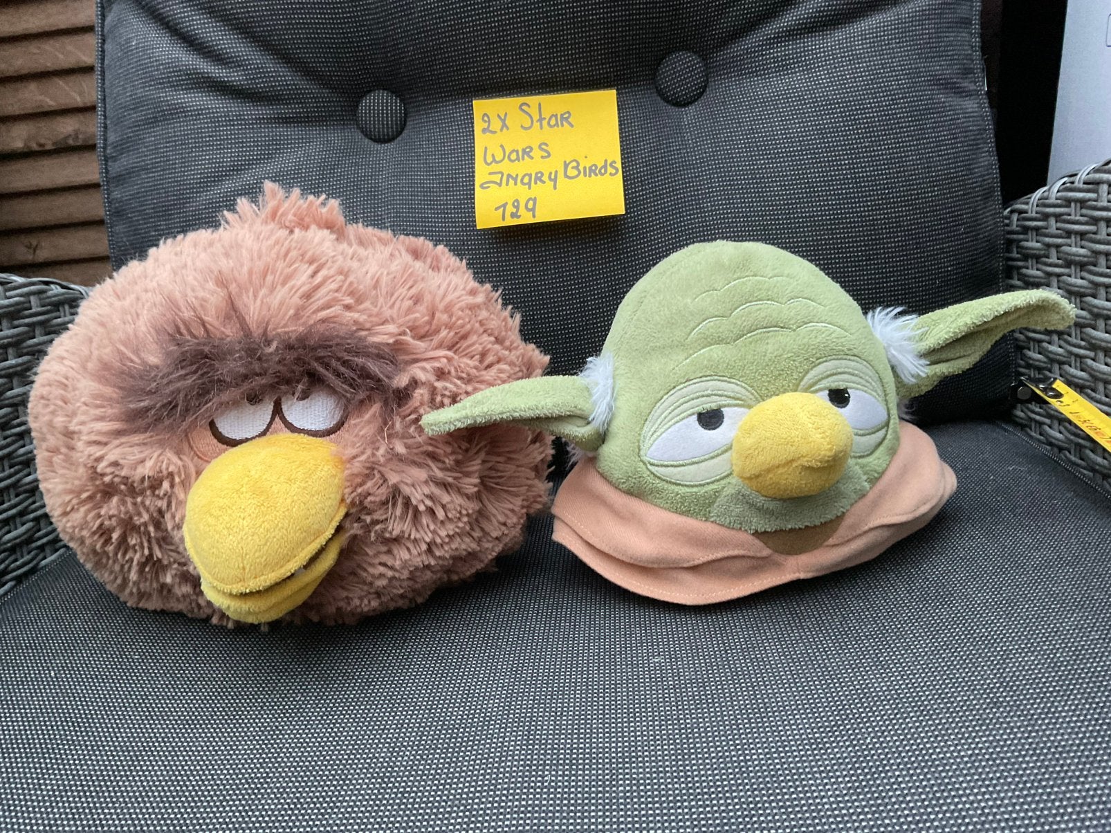 2 STAR WARS Angry birds knuffels pluche, Verzamelen, Ophalen, Overige figuren, Nieuw, Beeldje of Figuurtje