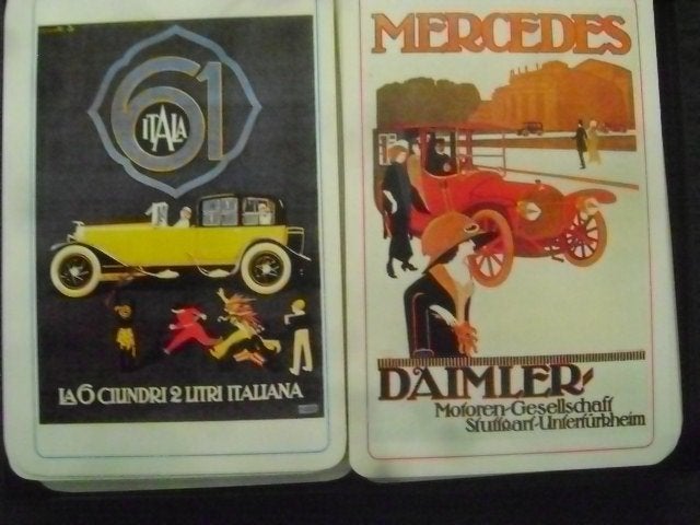 kaart spel mercedes, Ophalen of Verzenden, Zo goed als nieuw