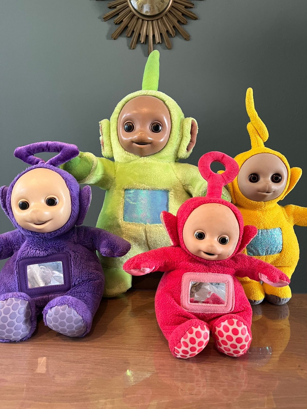 Mooie set vintage Teletubbies, Kinderen en Baby's, Speelgoed | Knuffels en Pluche, Ophalen of Verzenden, Gebruikt, Overige typen