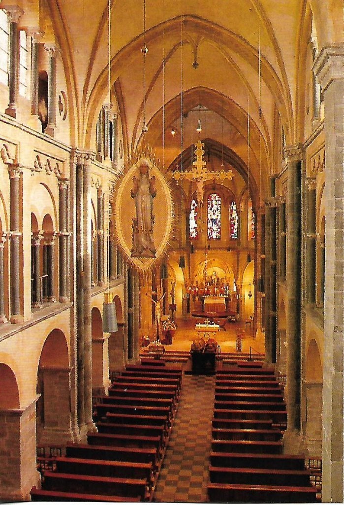 Roermond- -Munsterkerk, interieur., Verzenden, 1980 tot heden, Ongelopen, Limburg