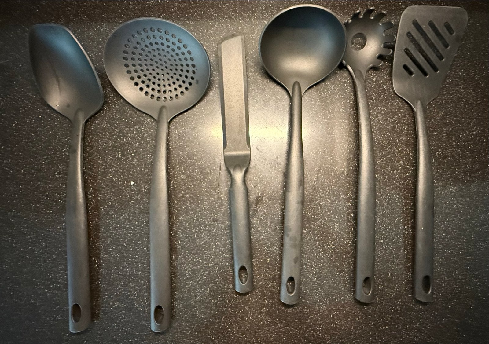 Brabantia Keukengerei Set - 6 Delen, Zo goed als nieuw, Overige typen, Kunststof, Ophalen of Verzenden, Zo goed als nieuw