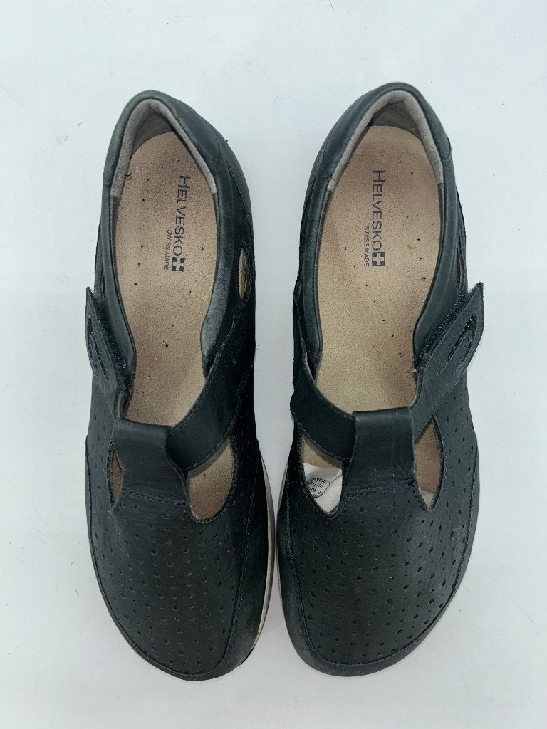 Helvesko, maat 42 Donker grijze schoenen met ronde neus, Kleding | Dames, Verzenden, Helvesko, Wandelschoenen, Zo goed als nieuw