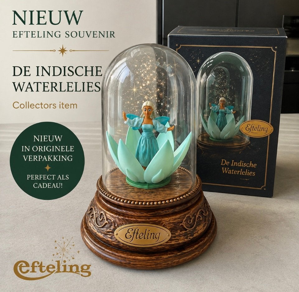 Nieuw Efteling souvenir – De Indische Waterlelies, Ophalen of Verzenden, Nieuw
