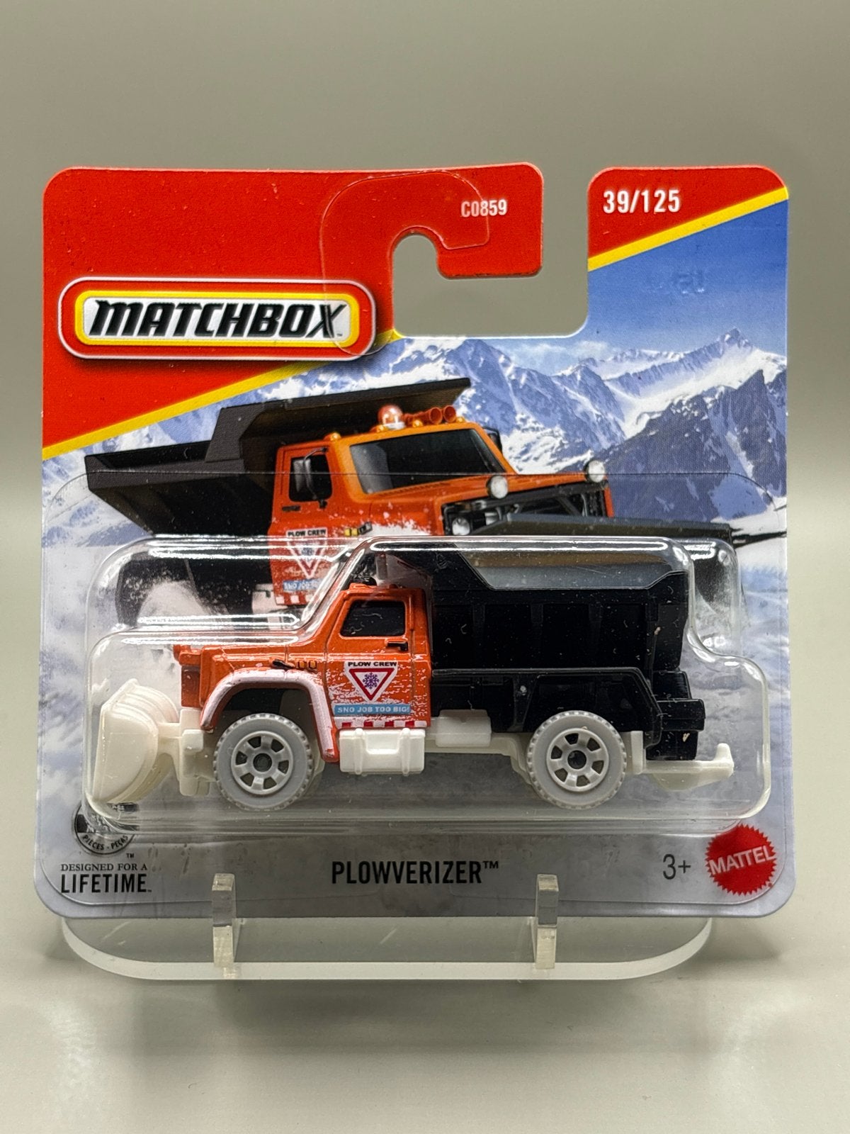 Matchbox Plowverizer Sneeuwschuiver - Nieuw in verpakking, Auto, Nieuw, Ophalen of Verzenden, Mattel