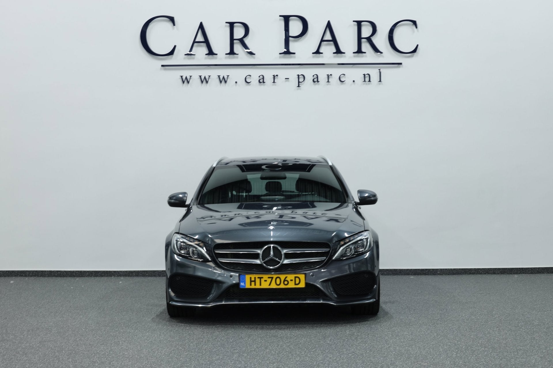 Mercedes-Benz C-klasse Estate 350 e AMG-line LED/LEDER+S.VER, Auto's, Automaat, Achterwielaandrijving, Gebruikt, Euro 6