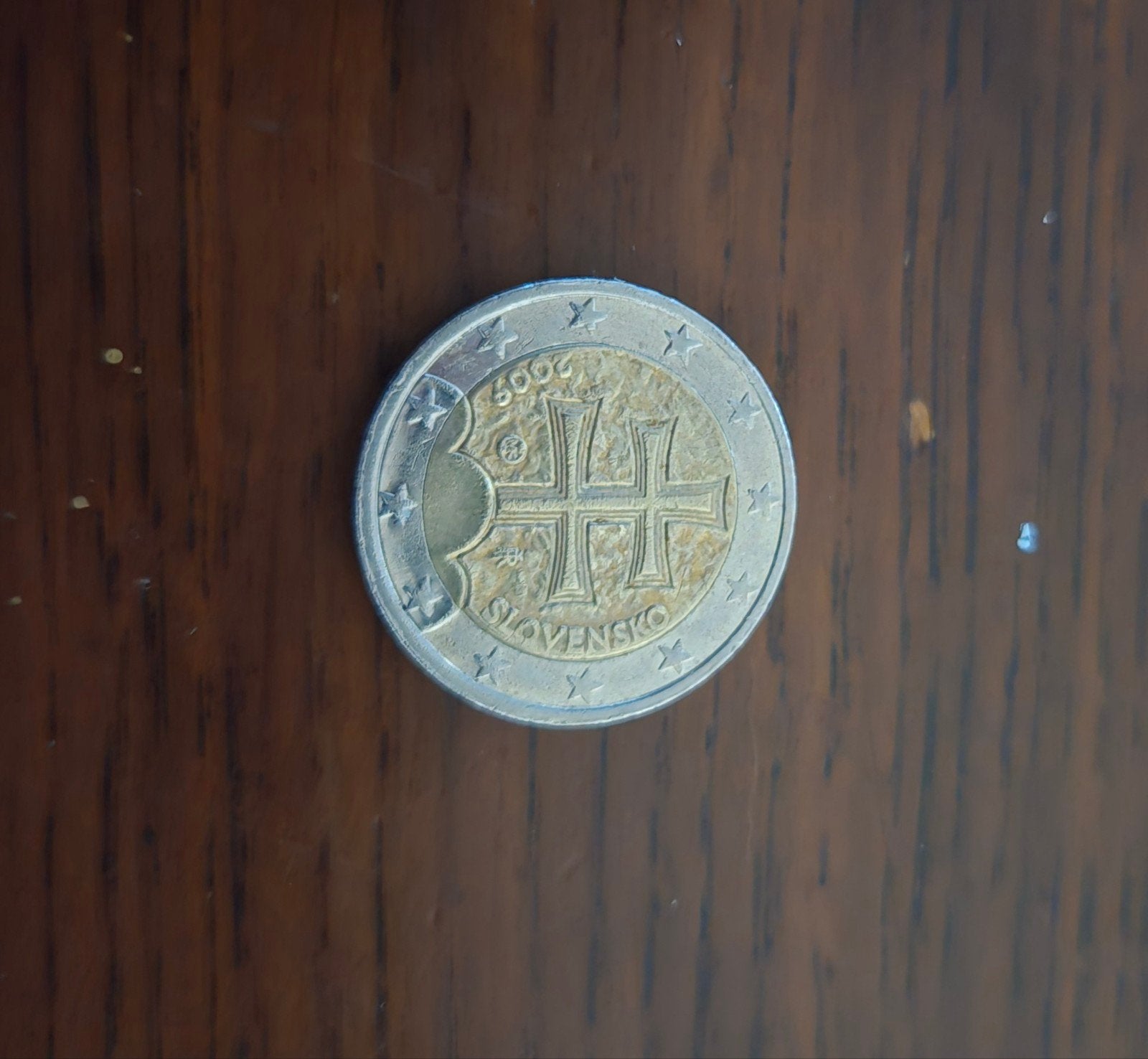 Slovensko 2 euro munt, Ophalen of Verzenden