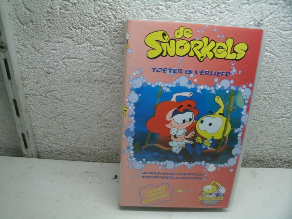 vhs 166a snorkels toeter is verliefd, Cd's en Dvd's, Alle leeftijden, Ophalen of Verzenden, Zo goed als nieuw, Overige typen