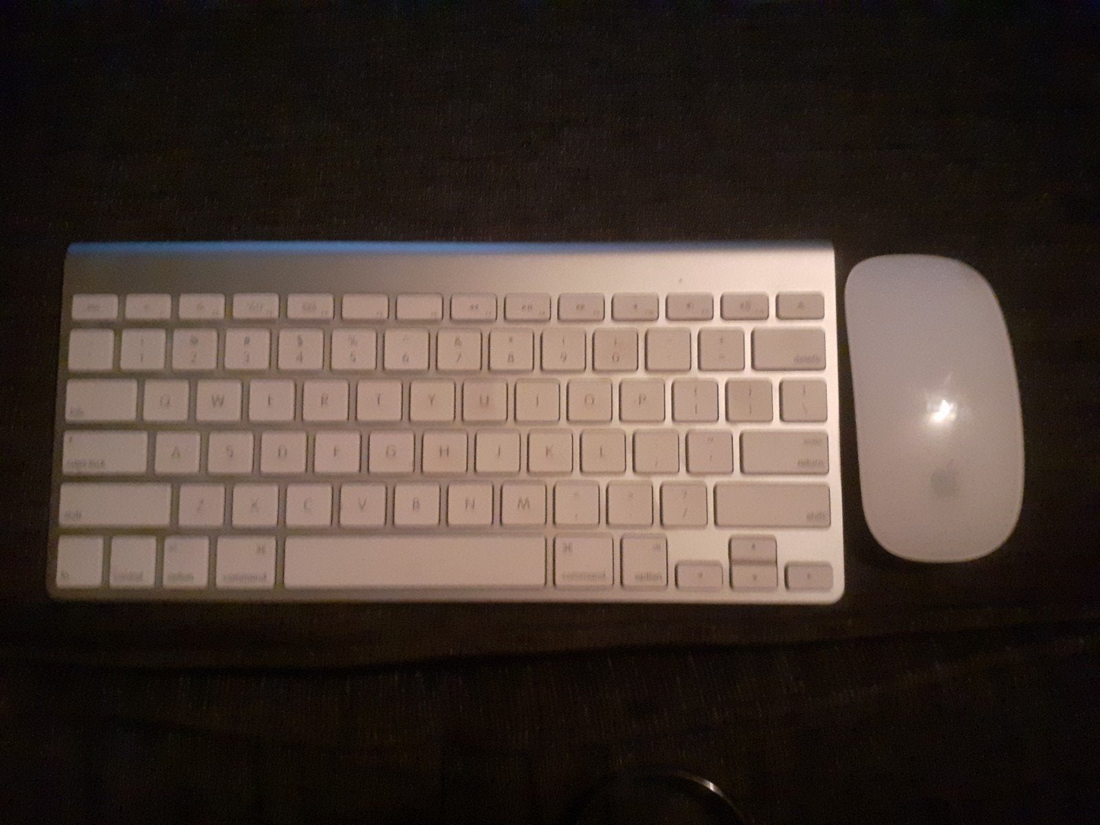 Apple Magic Keyboard A1314  +Magic Mouse  A1296, Toetsenbord en muis-set, Ophalen of Verzenden, Zo goed als nieuw, Draadloos