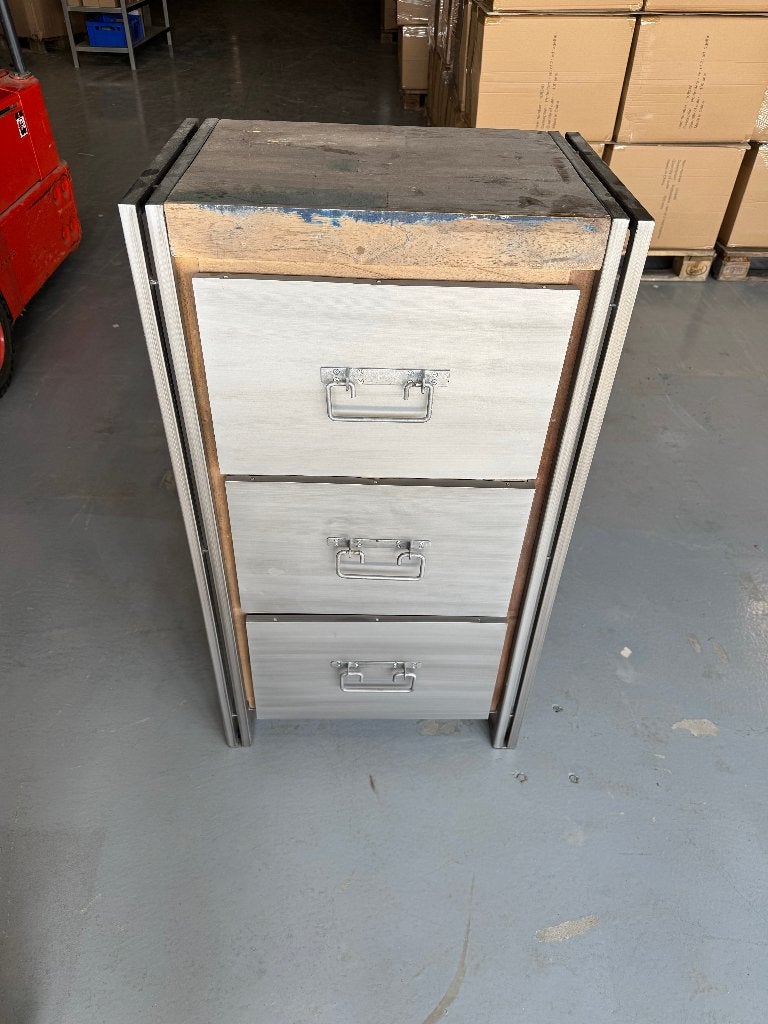 Kast met lades te koop, Ophalen, Gebruikt, 100 tot 150 cm, 50 tot 100 cm