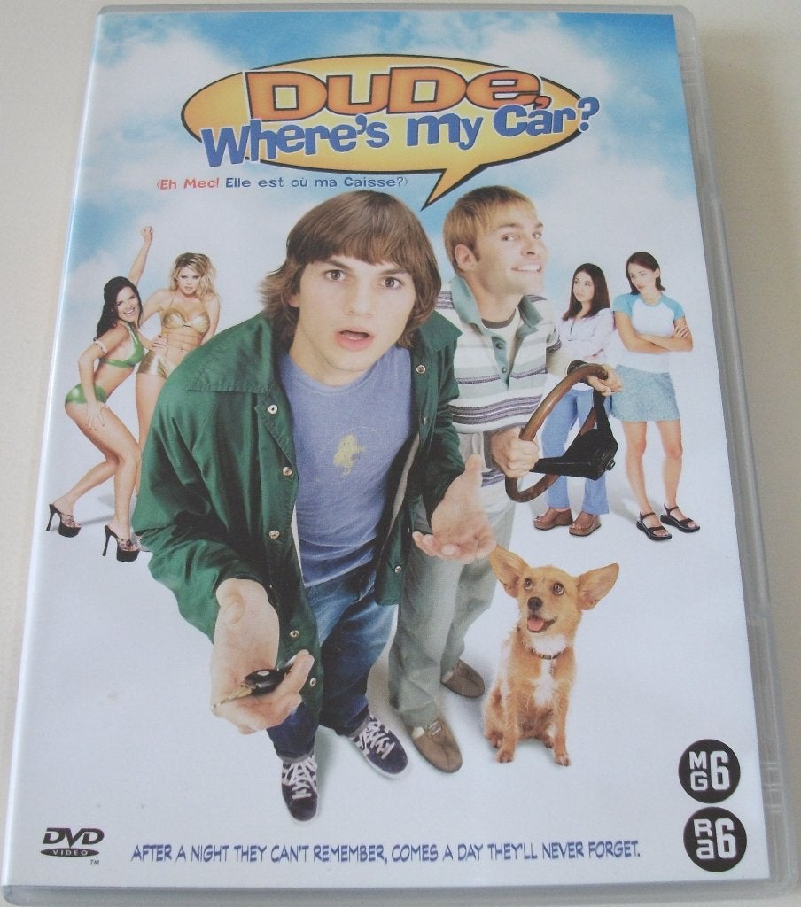Dvd *** DUDE, WHERE'S MY CAR? *** Night they can't remember, Frans, Overige genres, Ophalen of Verzenden, Zo goed als nieuw