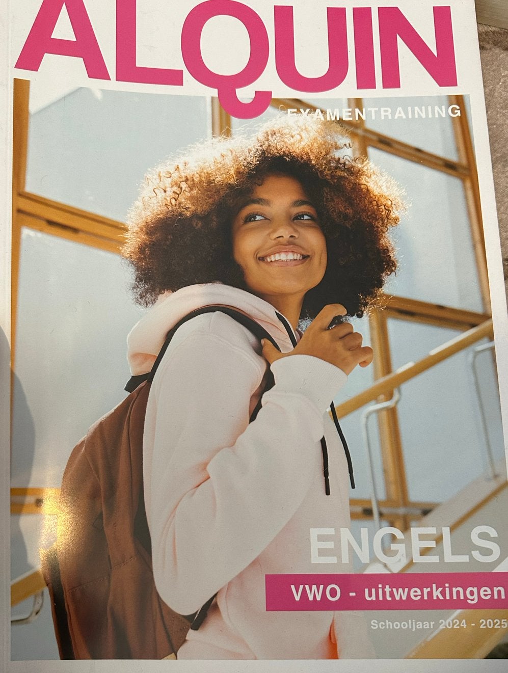 Alquin Examentraining Engels VWO 2024-2025 (Teksten & Uitwer, Boeken, Ophalen of Verzenden, Zo goed als nieuw, VWO, Engels