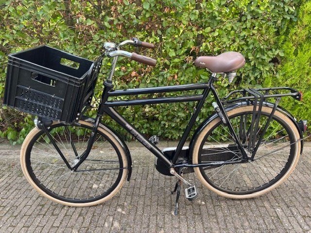 Cortina U4 Transportfiets Heren - maat 65 cm, Fietsen en Brommers, Terugtraprem, Gebruikt, Versnellingen, 61 tot 65 cm