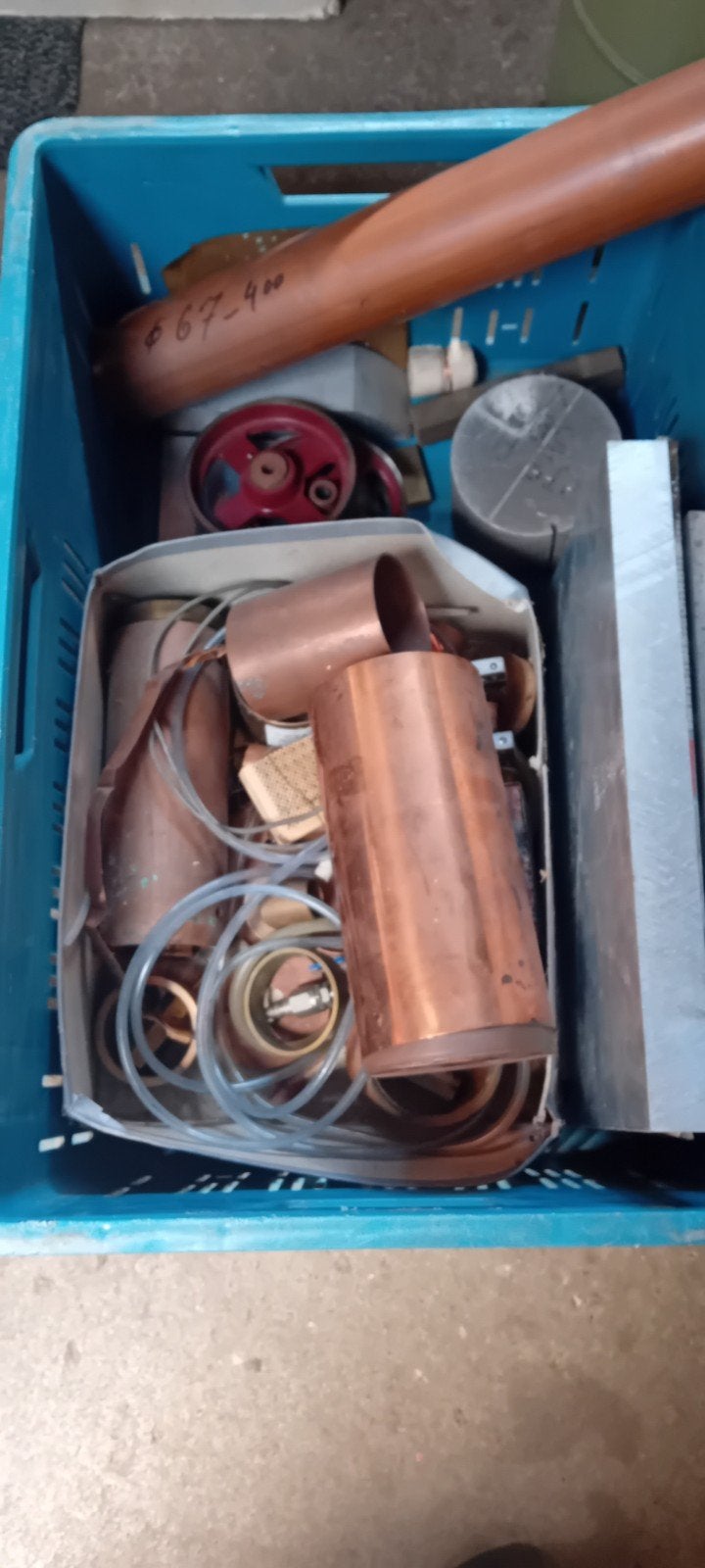 Modelbouw materiaal. Rood, geelkoper,  aluminium., Ophalen, Minder dan 150 ampère, Overige typen