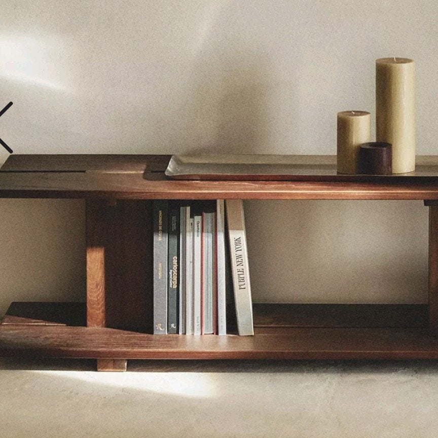 Zara iepenhouten stellingkast, Ophalen, 25 tot 50 cm, Minder dan 100 cm