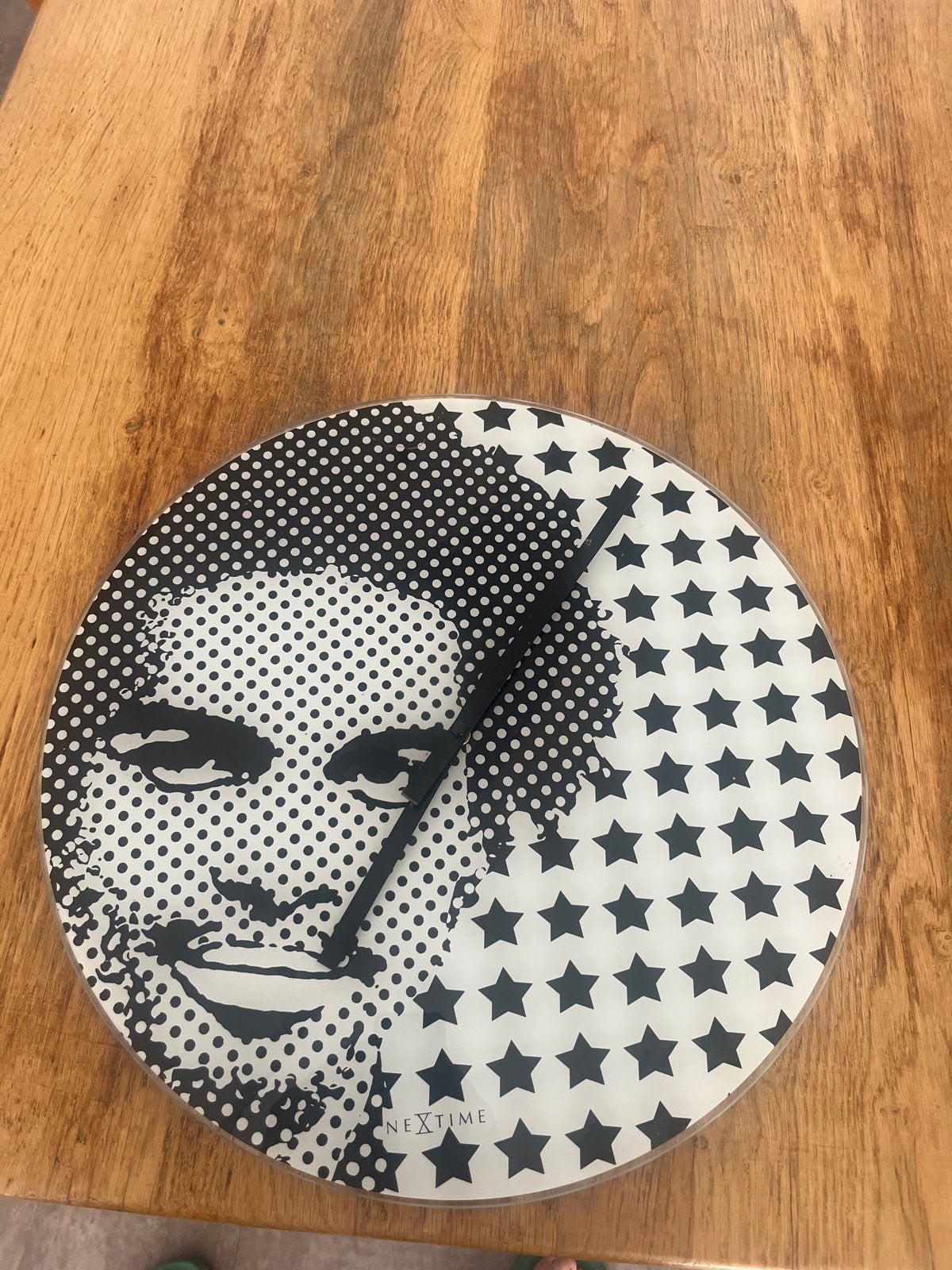 Nextime Marilyn Monroe Pop Art Wandklok, Analoog, Ophalen of Verzenden, Overige merken, Wandklok