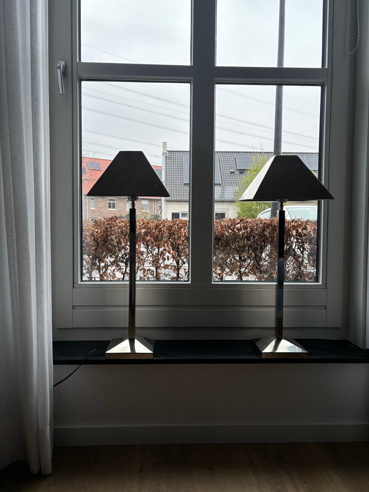Set van 2 Riviera Maison Tafellampen - 78cm Hoog, Ophalen, Met schakelaar, Riviera Maison, Zo goed als nieuw