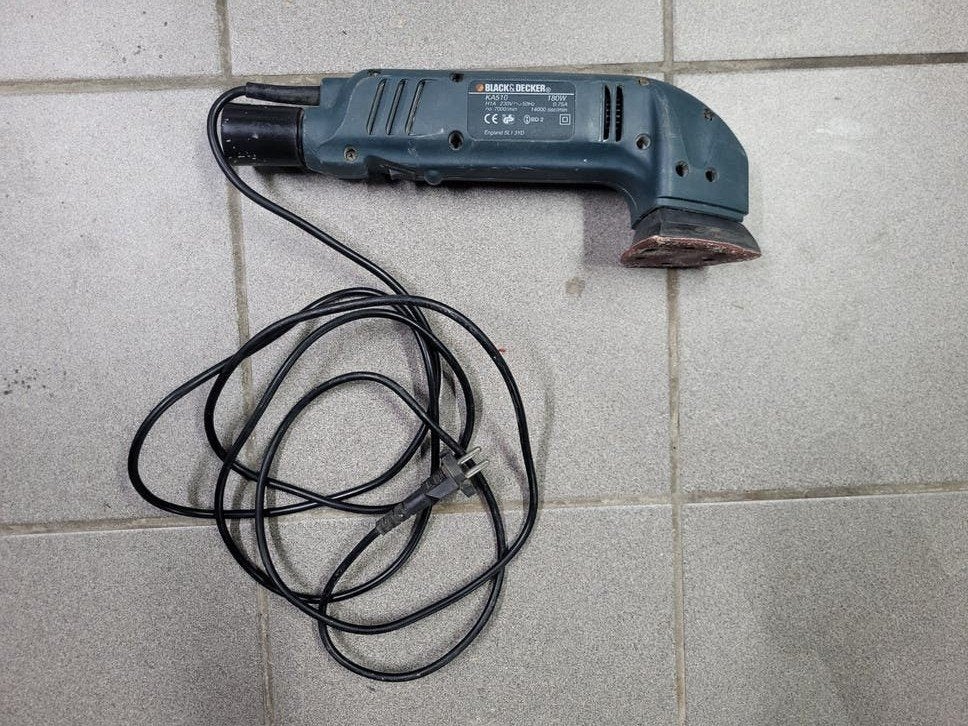 Black & Decker KA510 180W schuurmachine, Ophalen of Verzenden, Gebruikt, Minder dan 600 watt, Overige typen