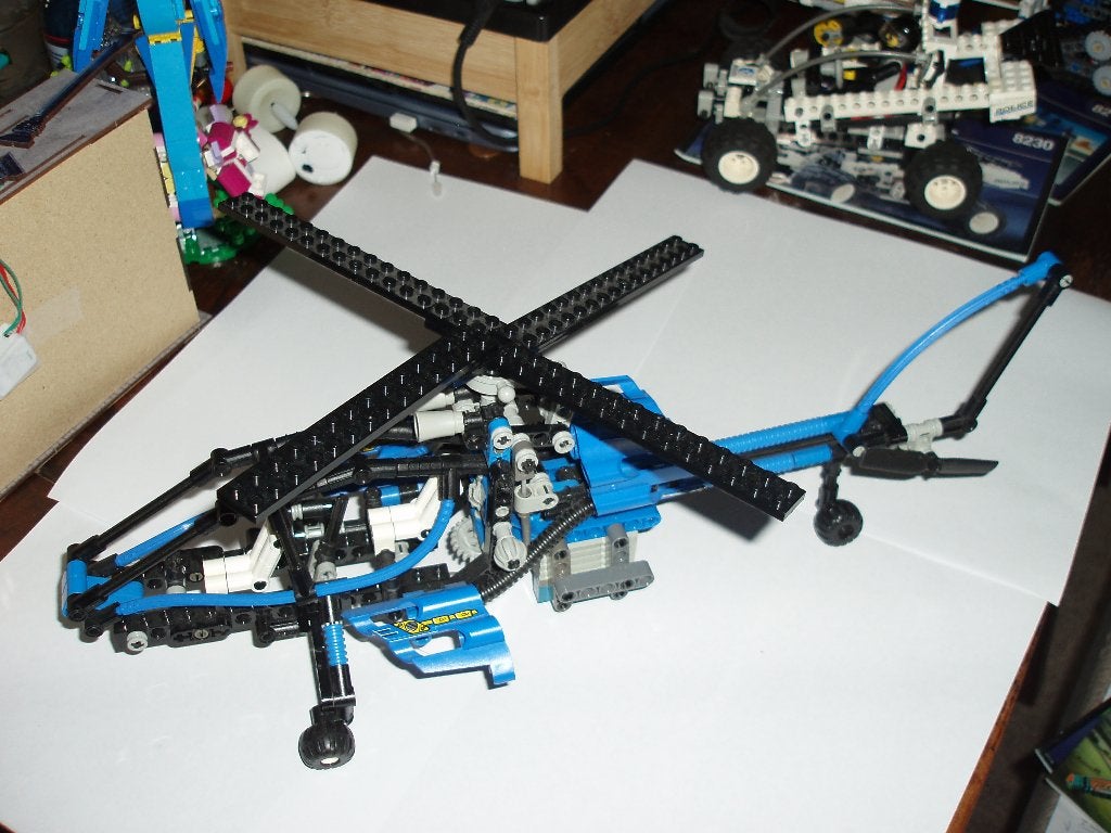 Lego Technic 8444 Air Enforcer, Lego, Ophalen of Verzenden, Zo goed als nieuw, Complete set