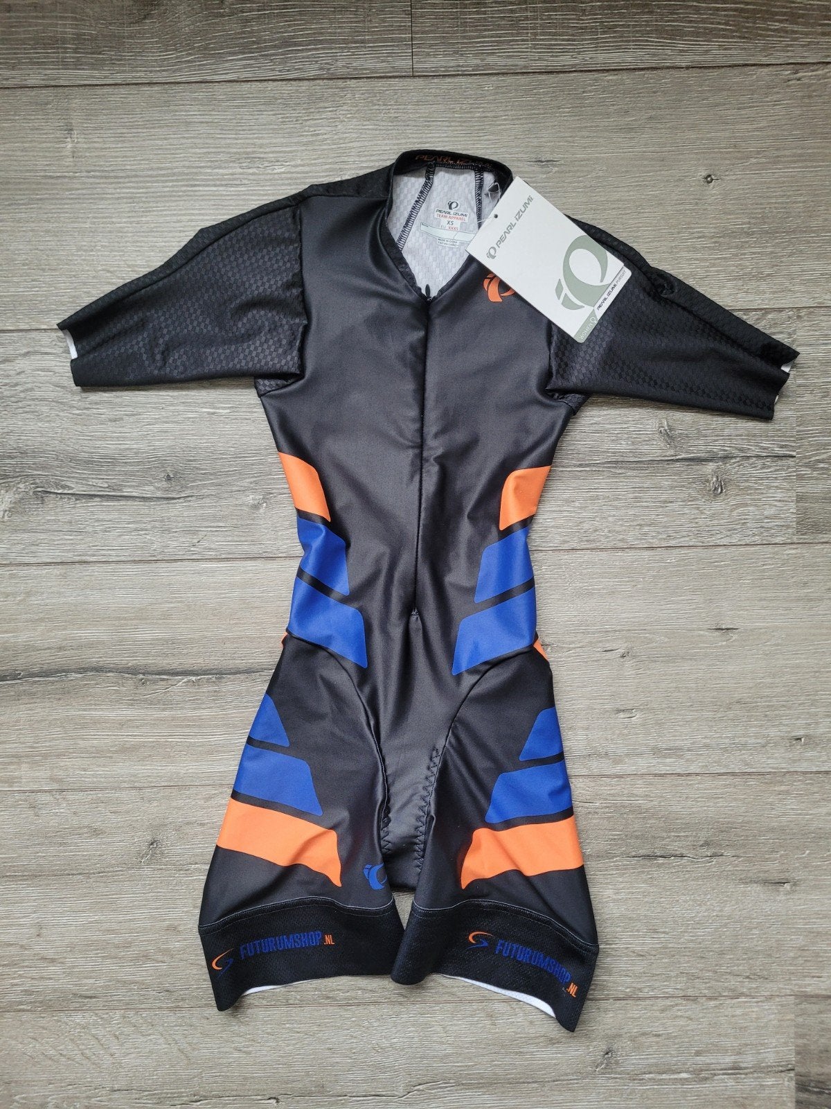 Nieuw Pearl Izumi Dames Trisuit XS - Team Octane, Nieuw, Ophalen of Verzenden, Hardlopen of Fietsen, Maat 34 (XS) of kleiner