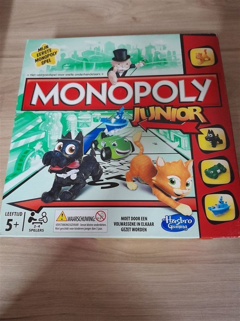 monopoly junior hondje katje - s4471