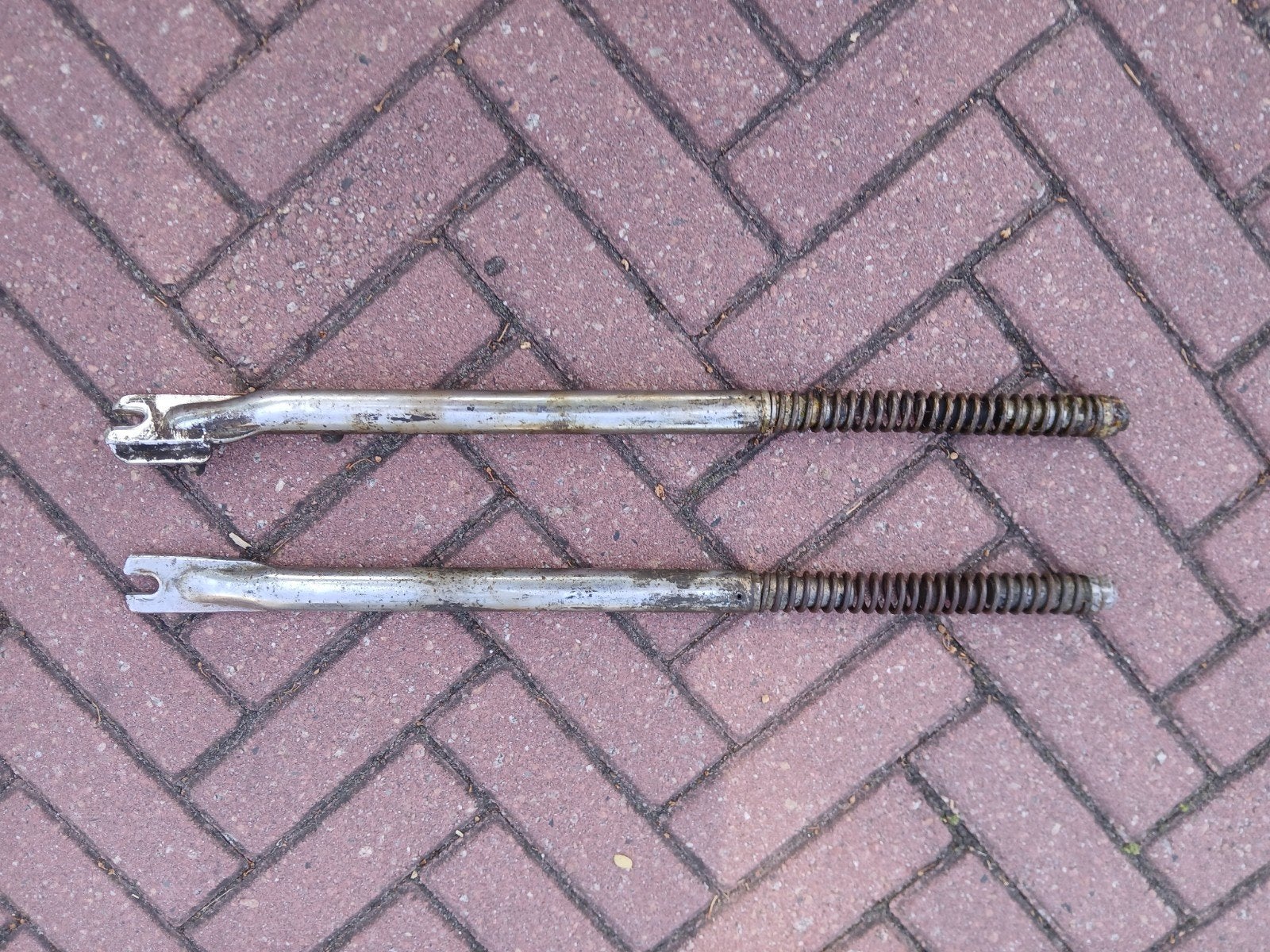 Voorvork poten honda camino, Ophalen of Verzenden, Gebruikt, Frame, Honda