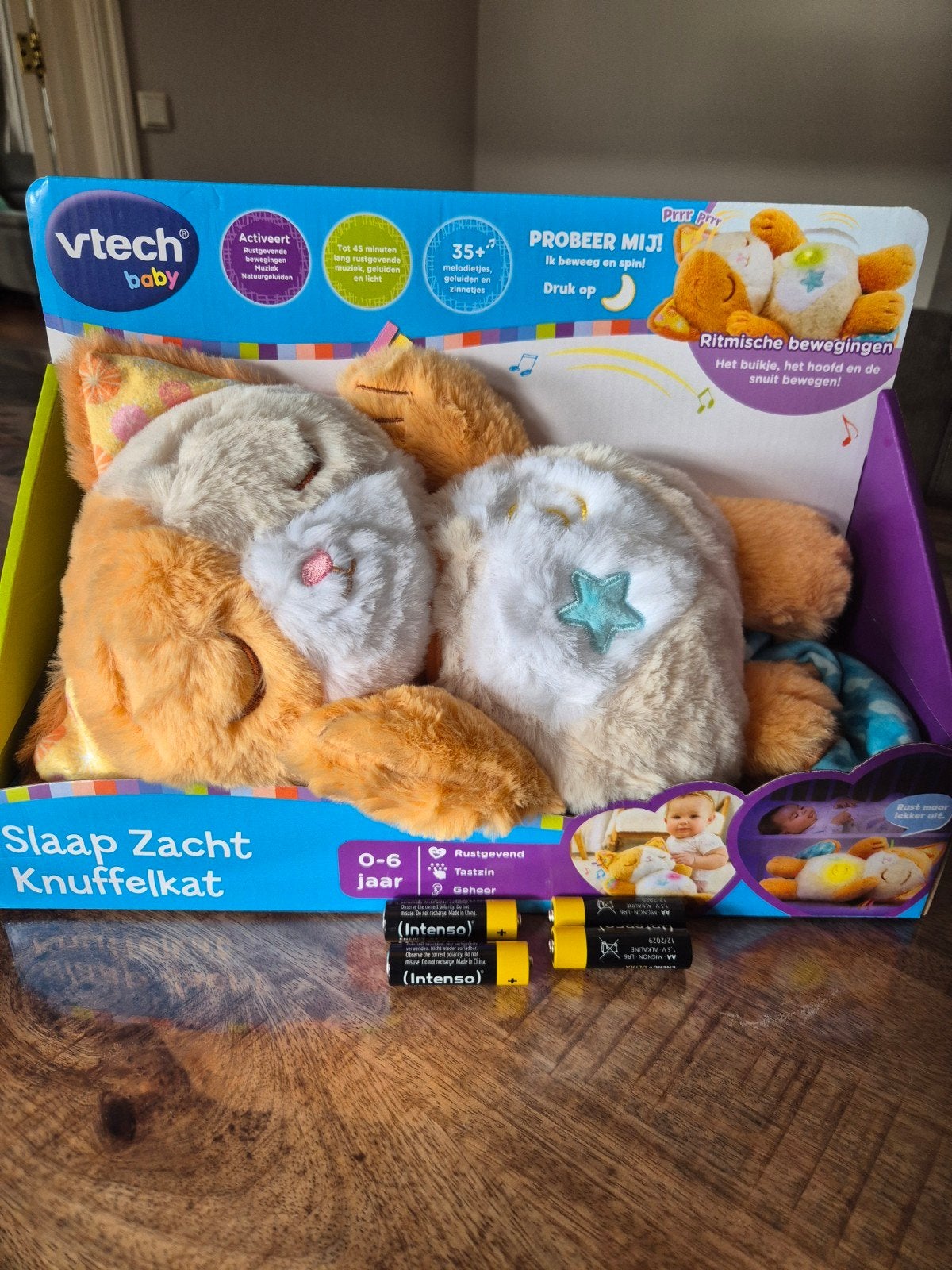 vtech knuffel kat, Ophalen of Verzenden, Nieuw