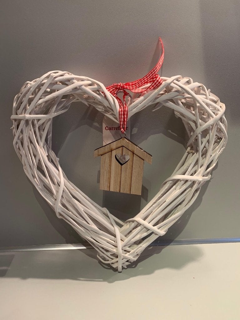Rotan Hart, Huis en Inrichting, Woonaccessoires | Kransen, Ophalen, Nieuw
