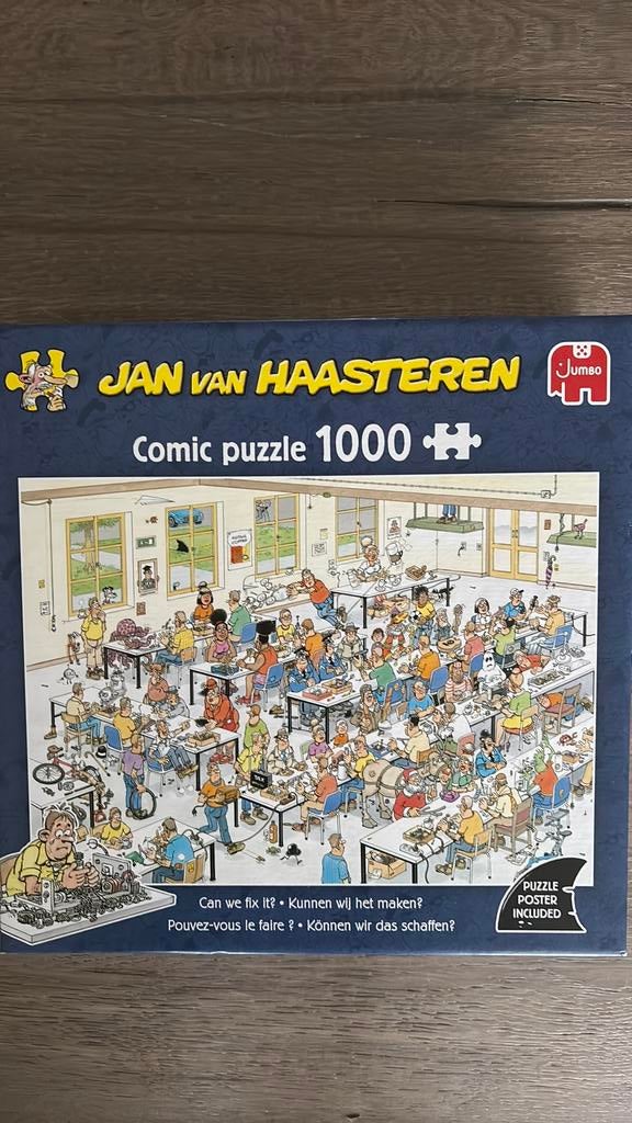 Jan van Haasteren puzzels, Ophalen, 500 t/m 1500 stukjes, Zo goed als nieuw