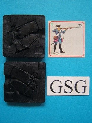 Musketeer shooting standing PA23 nr. 27023-01, Ophalen, Nieuw, 1:35 tot 1:50