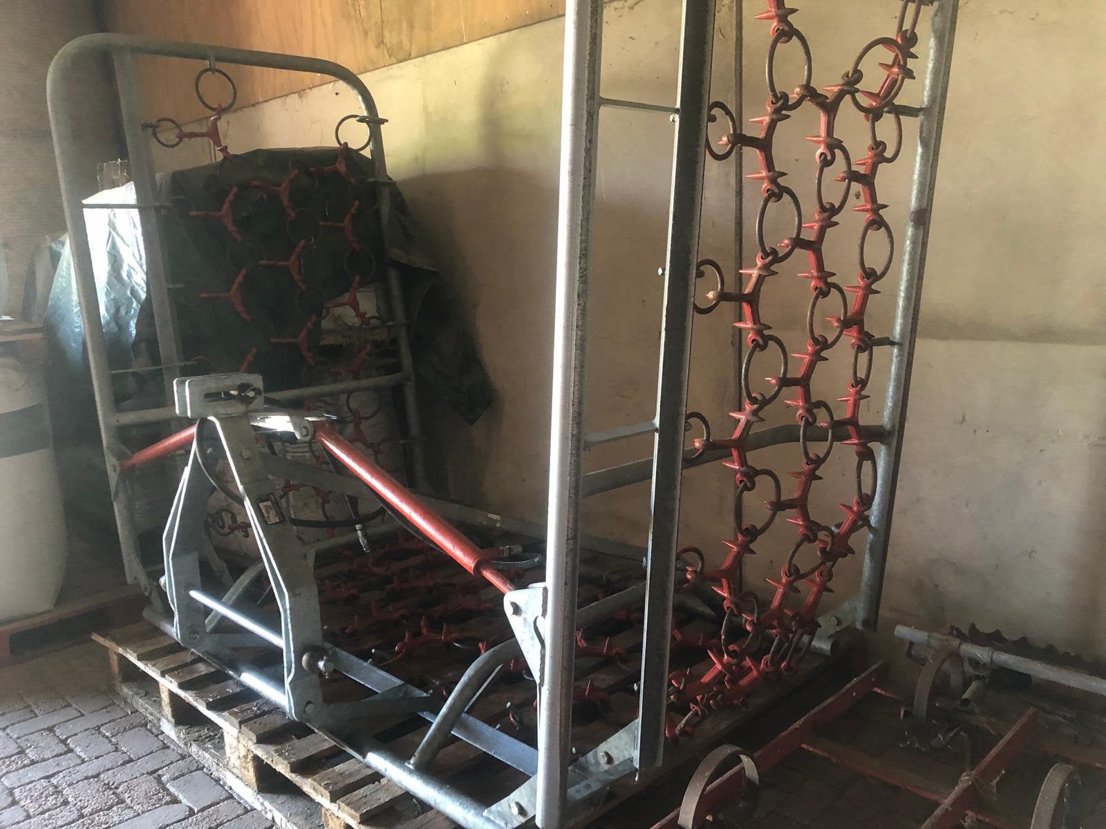Weidesleep 6 meter gegalvaniseerd, Ophalen, Veehouderij, Grondbewerking