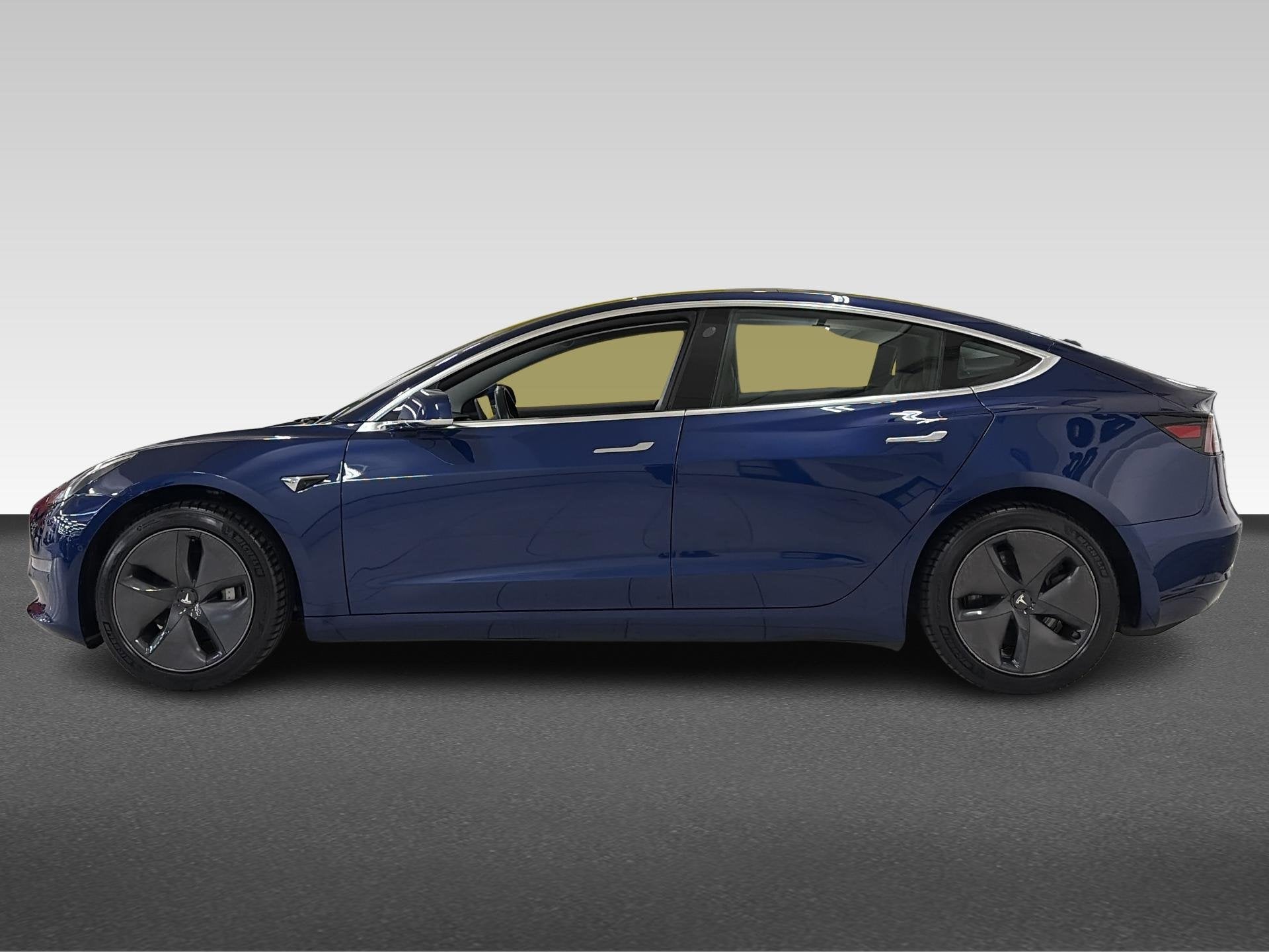 Tesla Model 3 Standard RWD Plus 60 kWh, Auto's, Achterwielaandrijving, Gebruikt, Blauw, Origineel Nederlands