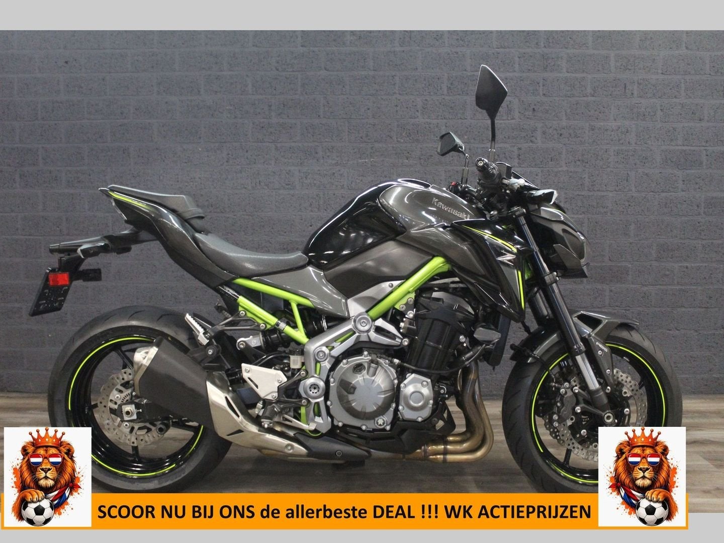 KAWASAKI Z900 (bj 2018) 23,194 km Onversleuteld, 4 cilinders, Motorrijbewijs A, 948 cc, Bedrijf