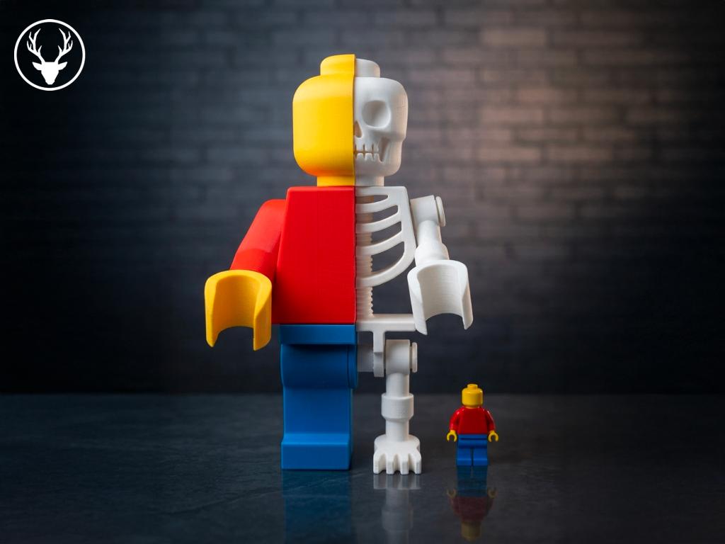 Uniek 3D-geprint design figuur – modern decoratie object, Meerkleurig, Overige materialen, Overige stijlen, Nieuw