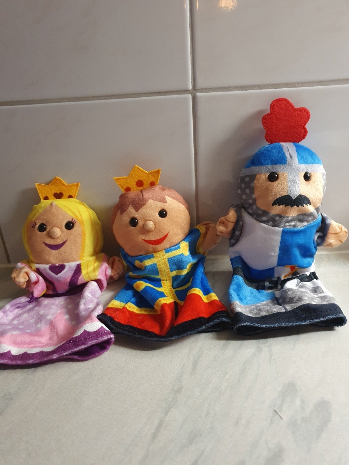 Melissa & Doug 3 leuke handpoppen, Ophalen of Verzenden, Zo goed als nieuw, Overige typen