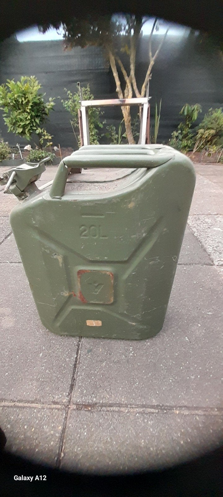 Jerrycan 20 liter, Ophalen, Gebruikt