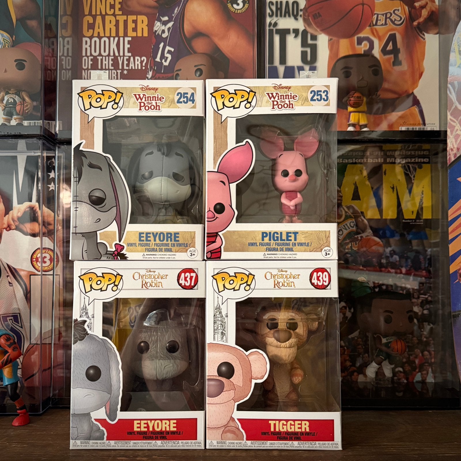 Funko Pop lot Winnie the Pooh Disney Pops Eeyore figuren, Ophalen of Verzenden, Zo goed als nieuw