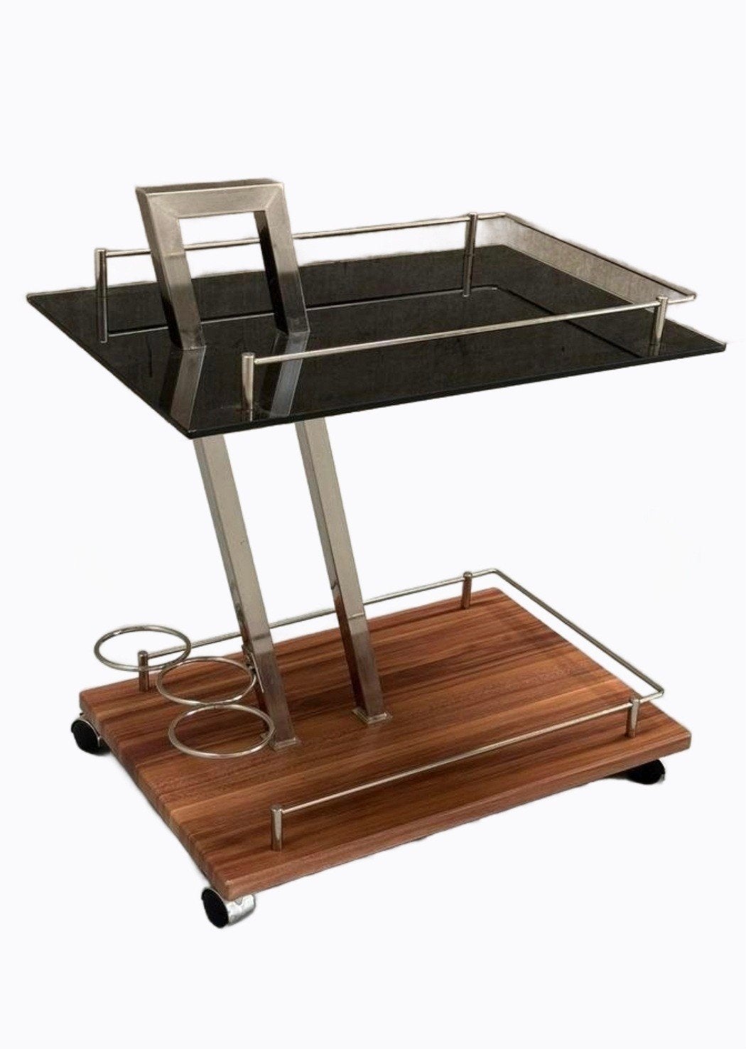 Serveerwagen, Ophalen, Minder dan 55 cm, Metaal of Aluminium, Design