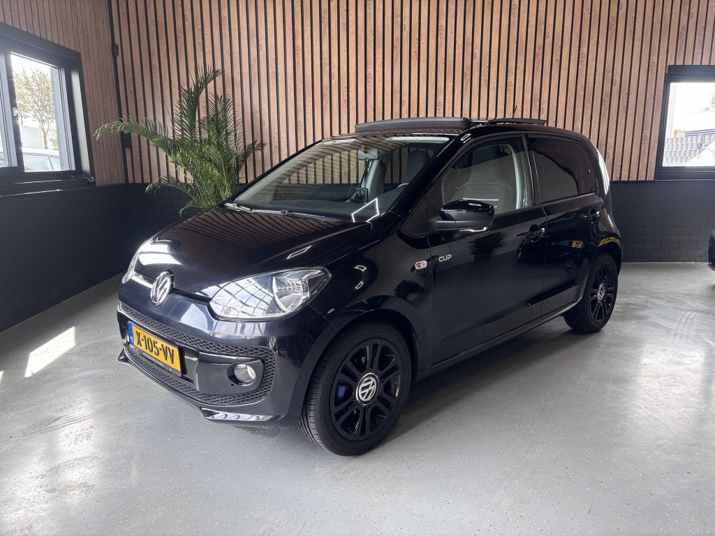 Volkswagen up! 1.0 high up OPENDAK! CUP UITVOERING! STOELVER, Auto's, Voorwielaandrijving, Euro 5, Gebruikt, Up!